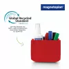 magnetoplan Porta-canetas magnetoTray big 1227706 vermelho (1227706)