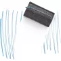 MAGNETOPLAN HOLTZ Apagador de quadro branco magnetoplan 1228801 magnetoWipe ecoAware feltro PET cinzento