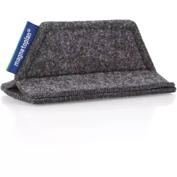 MAGNETOPLAN HOLTZ Apagador de quadro branco magnetoplan 1228801 magnetoWipe ecoAware feltro PET cinzento