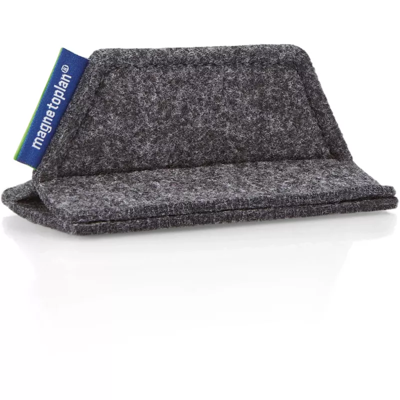 MAGNETOPLAN HOLTZ Apagador de quadro branco magnetoplan 1228801 magnetoWipe ecoAware feltro PET cinzento
