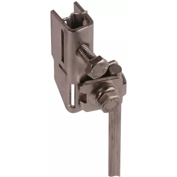 DEHN 540110 Cabeça de fixação para condutor plano em aço inoxidável 25x0,3 mm