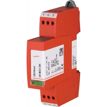 DEHNrail DR M 2P 255 Tipo 2 para-raios, 2 polos, 255 V AC, 40 kA, calha DIN 953200