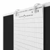 MAGNETOPLAN HOLTZ suporte de flipchart branco para quadros universais, paredes de moderação, quadros brancos, divisórias de espaço, paredes de comunicação, paredes de apresentação (11112200)