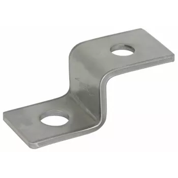 DEHN terminal 390499 em forma de Z aço inoxidável para cabo de aço de 4 mm