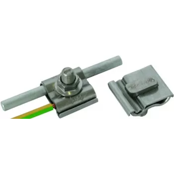 DEHN UEK 8.10 AQ4 50 HKSM10 V2A abraçadeira de mastro em aço inoxidável (540260)