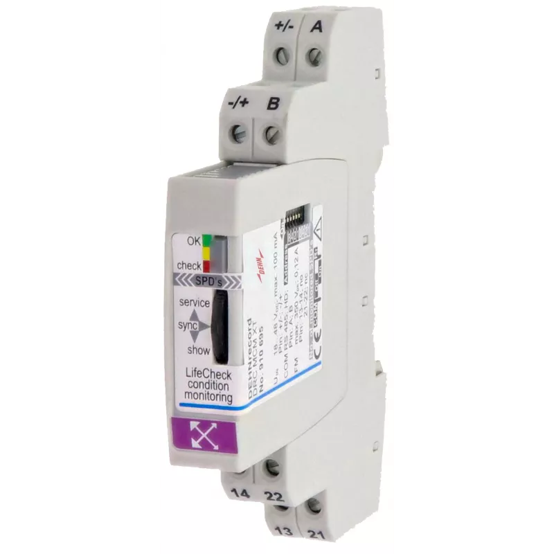 DEHN unidade de monitorização 910695 DRC MCM XT para até 10 BXT-Abl (910695)