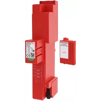 DEHN DSH ZP B2 TNC 255 para-raios combinado de corrente de descarga e sobretensões Type 1+2 DEHNshield ZP 909330