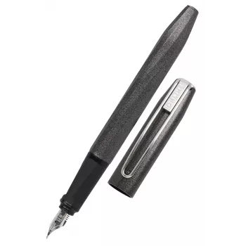ONLINE Schreibergeräte Slope Metallic caneta de tinta permanente – preto, pena média 26133/3D