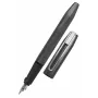 ONLINE Schreibergeräte Slope Metallic caneta de tinta permanente – preto, pena média 26133/3D