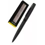 ONLINE SCHREIBGERÄTE Eleganza esferográfica, corpo preto, tinta azul, mecanismo rotativo, metal, verniz brilhante 34752
