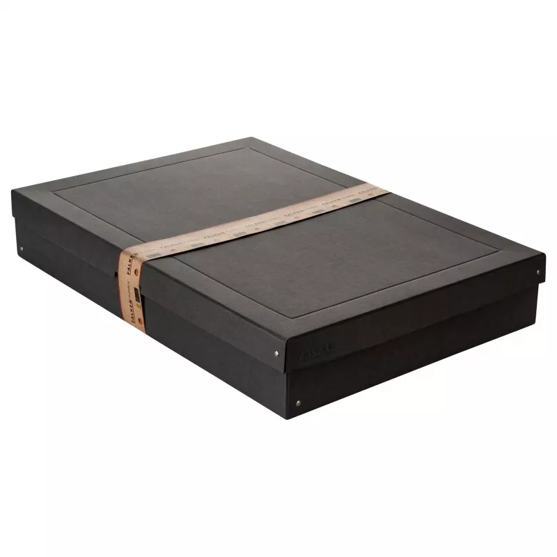 FALKEN PURE caixa de arrumação 27,0 l preta 44,0 x 62,0 x 10,0 cm, 1 unid. 22001768000F