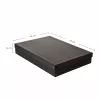 FALKEN PURE caixa de arrumação 27,0 l preta 44,0 x 62,0 x 10,0 cm, 1 unid. 22001768000F