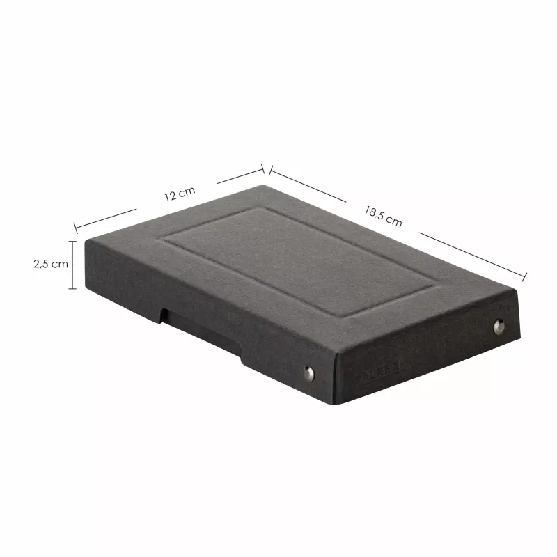 FALKEN PURE ficheiro A6 horizontal, 310 fichas, preto 22001728000F