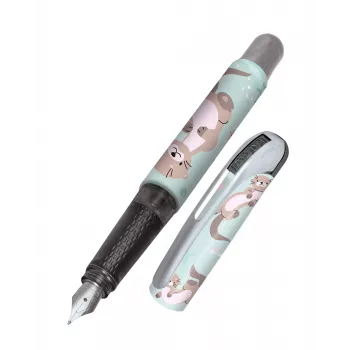 ONLINE College Otter caneta de tinta permanente pena média multicolor 12643/3D