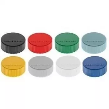 magnetoplan íman redondo Discofix magnum, preto com ferrite maciça, força de aderência aprox. 2,0 kg (1660012)