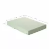 FALKEN PURE caixa de arrumação 500 folhas verde-pastel 24,0 x 32,0 x 4,0 cm, 1 unid. (22001904000F)