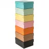Caixa de arrumação FALKEN PURE 1250 folhas pastel sortido pack de 5 18x25x10 cm 22001968000F