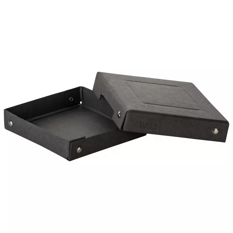 Caixa de arrumação FALKEN PURE 120x120 mm, 310 folhas, preto 22001736000F