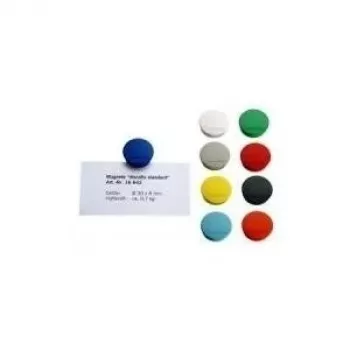 Íman redondo Magnetoplan Discofix Standard cinzento núcleo maciço de ferrite 0,7 kg força de aderência 1664201