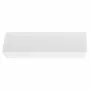 Magnetoplan 1665100 íman retangular, núcleo maciço de ferrite, força de retenção aprox. 1,3 kg, branco