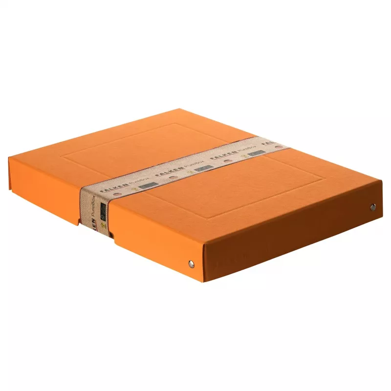 Caixa de arrumação FALKEN PURE 500 folhas laranja pastel 24,0 x 32,0 x 4,0 cm 22001832000F