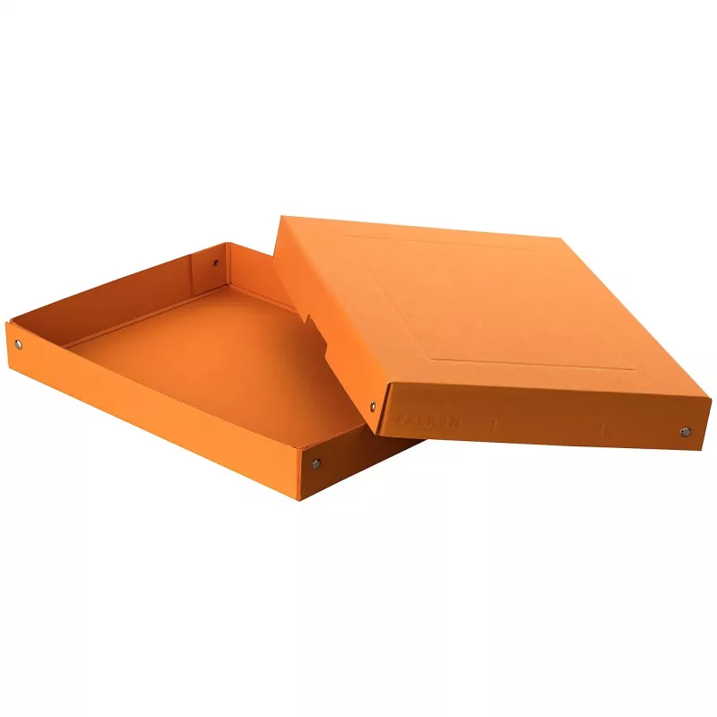 Caixa de arrumação FALKEN PURE 500 folhas laranja pastel 24,0 x 32,0 x 4,0 cm 22001832000F