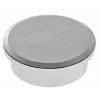 Íman redondo de neodímio Magnetoplan Discofix forte 25 x 9 mm, 12 kg força de aderência, prateado, 10 unid. (16630)