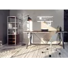 Conjunto de fita magnética Magnetoplan, 500 x 50 mm, fita magnética autoadesiva branca + 4 ímanes redondos cinzentos (16270M)