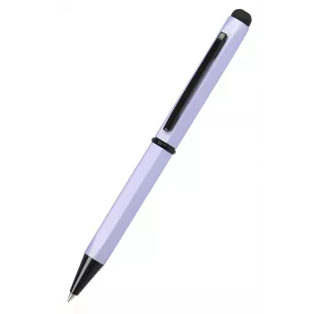 ONLINE Schreibgeräte Hexagon Stylus esferográfica roxa com tinta azul e stylus integrado 21033/3D