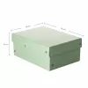 Caixa de arrumação FALKEN PURE 1250 folhas verde pastel 18 x 25 x 10 cm 22001920000F