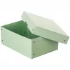 Caixa de arrumação FALKEN PURE 1250 folhas verde pastel 18 x 25 x 10 cm 22001920000F