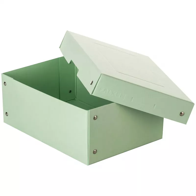Caixa de arrumação FALKEN PURE 1250 folhas verde pastel 18 x 25 x 10 cm 22001920000F