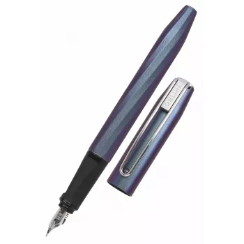 Caneta de tinta permanente ONLINE Slope Metallic lilás pena Medium (26129/3D)