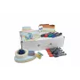 Conjunto básico MAGNETOPLAN HOLTZ Trainer, mala de cartão com 2.800 peças, idêntico à mala de moderação 11115 (11000)