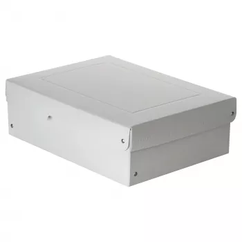 Caixa de arrumação FALKEN PURE 1250 folhas branco 24,0 x 32,0 x 10,0 cm, 1 unid. 22002184000F
