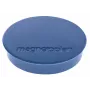 Íman redondo MAGNETOPLAN HOLTZ Discofix Standard, azul-escuro, ferrite maciça, 0,7 kg força de aderência, 10 unid. (1664214)