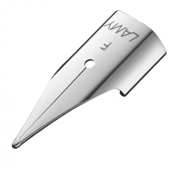 Pena de substituição para caneta de tinta permanente LAMY Z50, fina, aço inoxidável polido, pack de 5 1215053