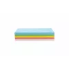 Cartões de moderação retangulares autoadesivos MAGNETOPLAN HOLTZ, várias cores (rosa, verde, amarelo, branco, azul), 200 cartões 111151590