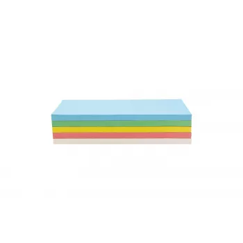 Cartões de moderação retangulares autoadesivos MAGNETOPLAN HOLTZ, várias cores (rosa, verde, amarelo, branco, azul), 200 cartões 111151590