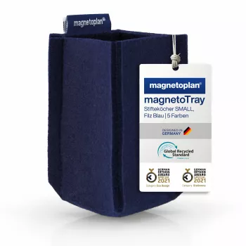 Porta-canetas magnetoplan magnetoTray small 1227614 azul (1227614)