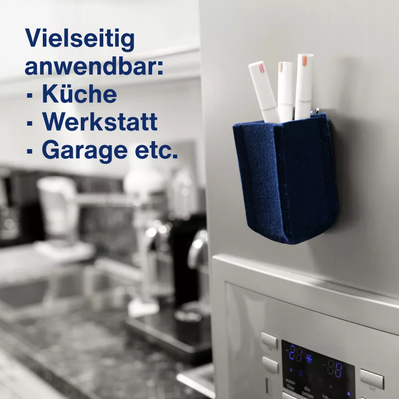 Porta-canetas magnetoplan magnetoTray small 1227614 azul (1227614)