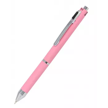 Esferográfica 4 cores ONLINE Multipen rosa, vermelho/azul/preto/cinzento 32075/3D