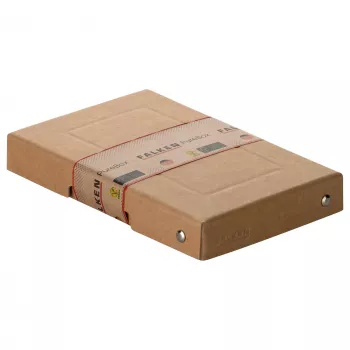 Caixa de arquivo FALKEN PURE 310 folhas castanho-natural 12,0 x 18,5 x 2,5 cm, 1 unid. 22001824000F