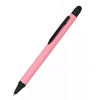 Esferográfica stylus ONLINE SCHREIBGERÄTE ALU rosa, tinta azul, 1 unid. (32121/3D)