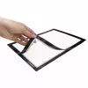 Moldura informativa magnetofix MAGNETOPLAN HOLTZ DIN A5, preta, autoadesiva, dupla face, dobrável 1132212