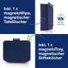MAGNETOPLAN HOLTZ Whiteboard Essentials Kit azul - apagador e suporte magnético (1230914)