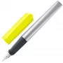 LAMY nexx caneta de tinta permanente amarelo néon/prateado A (para principiantes)