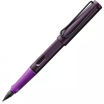 LAMY safari caneta de tinta permanente Violet Blackberry pena média (M) 1238385