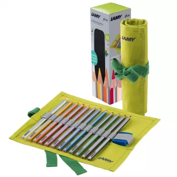 Conjunto de lápis de cor LAMY Plus com afia-lápis (12 cores) 1226068
