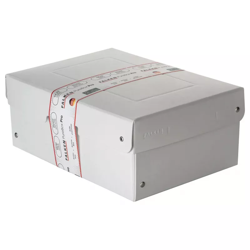 Caixa de armazenamento FALKEN PURE 1250 folhas branco 18,0 x 25,0 x 10,0 cm 22002200000F